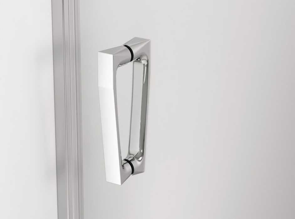 Ergonomický a elegantní design madla (pohled zvenčí)