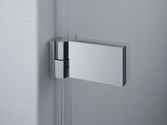 Square wall hinge