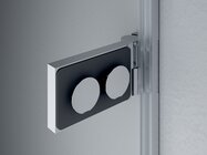 Square wall hinge