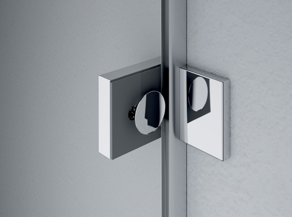Square wall clip