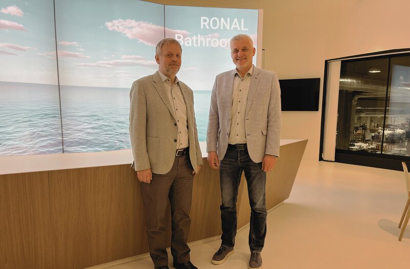 Nové dvojité vedenie spoločnosti RONAL Bathrooms s.r.o. v Jičíne.